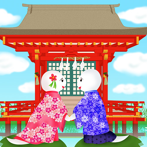 ヘビのカップル